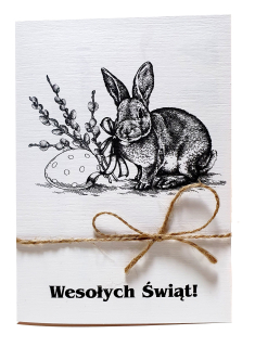 Vianočná pohľadnica - 150× veľkonočná pohľadnica s obálkou v cene, personalizovaná, obsahuje obsah 15 x 21 cm